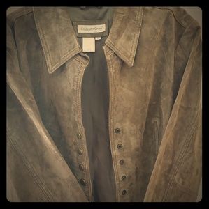 Coldwater Creek leather jacket